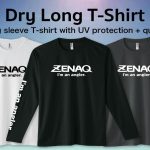 TRICOU ZENAQ DRY MANECA LUNGA WHITE M