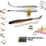HERAKLES LEFTAIL WORM 4.8 12cm Watermelon Red Smoke