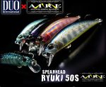DUO SPEARHEAD RYUKI 71S M-AIRE 7.1cm 10gr CVHZ396 Sapphire Parr Mark - imagine 2