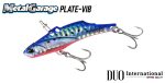 Cicada Duo Metal Garage Plate Vib PHA0001 Red Head Holo, 6.5cm, 20g - imagine 3