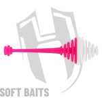 Shad Herakles Ringo Tail Cheese 5cm, White Pink