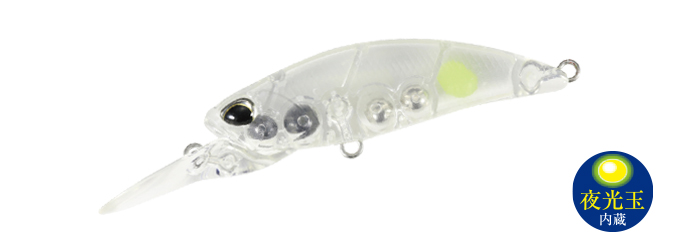 tw-totoshad-ccc0382-31686 DUO TETRA WORKS TOTOSHAD 4.8cm 4.5gr CCC0382 Clear Glow - imagine 1