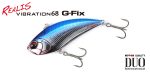 Vobler DUO Realis Vibration 68 G-Fix 6.8cm/21g, culoare CPA3295 Mat Black Tiger II - imagine 2