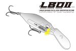 Vobler MEGABASS DEEP-X 100 LBO 59mm 10.5gr MAT TIGER - imagine 4