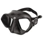 Masca SEAC Wild Antifog pentru Freediving și Scufundări Black - imagine 2