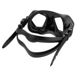 Masca SEAC Wild Antifog pentru Freediving și Scufundări Black - imagine 3