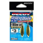 PALETA CU VARTEJ DECOY BL-6G WILLOW LEAF GOLD 3.5