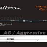 Lanseta YAMAGA CALISTA 79MMH/AG AGGRESSIVE 2.38m 35gr Fuji Titanium Torzite