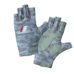 MANUSI MAJOR CRAFT UV-CUT GLOVE L Light Gray Camo