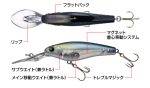 Vobler EVERGREEN GRAN SEARCHER 6.5cm 8gr #50 BABY GILL - imagine 3