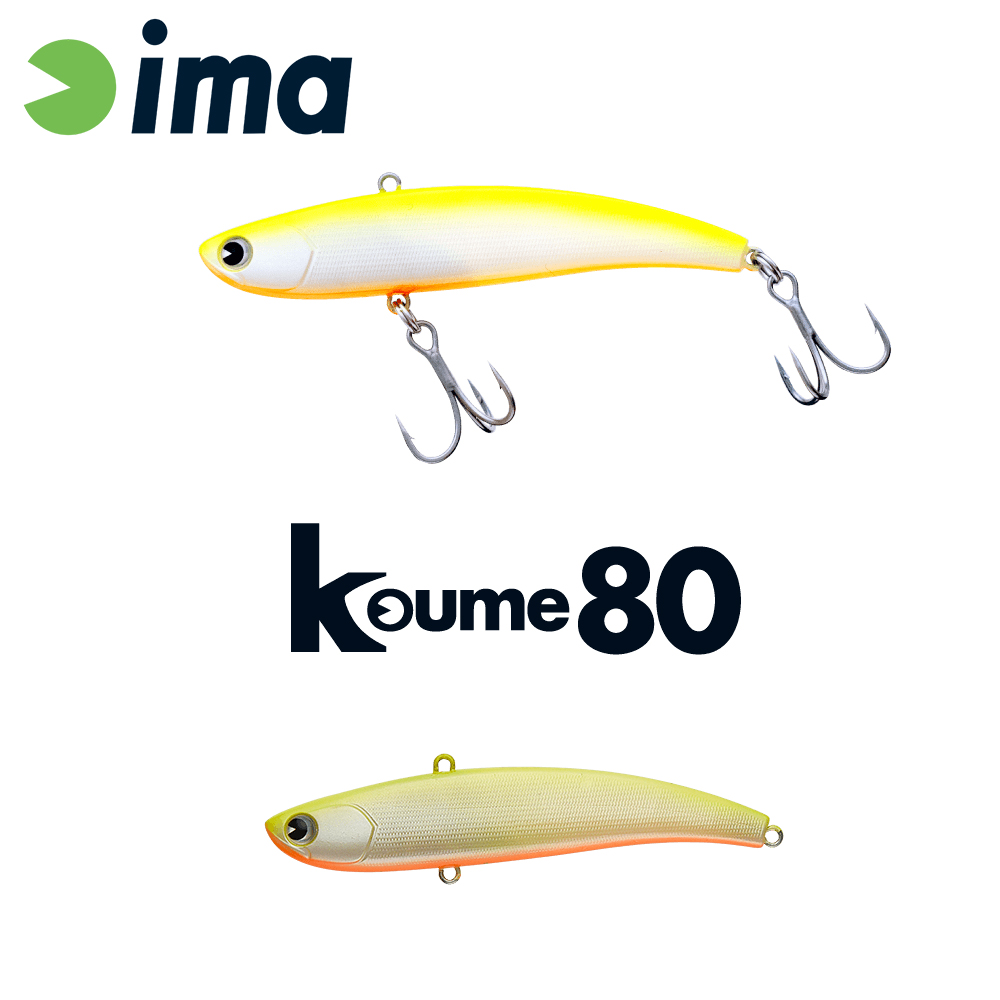ku80-102-48534 Vobler Ima Koume Vibration 8cm/15g, culoare Chart Back Pearl - imagine 1