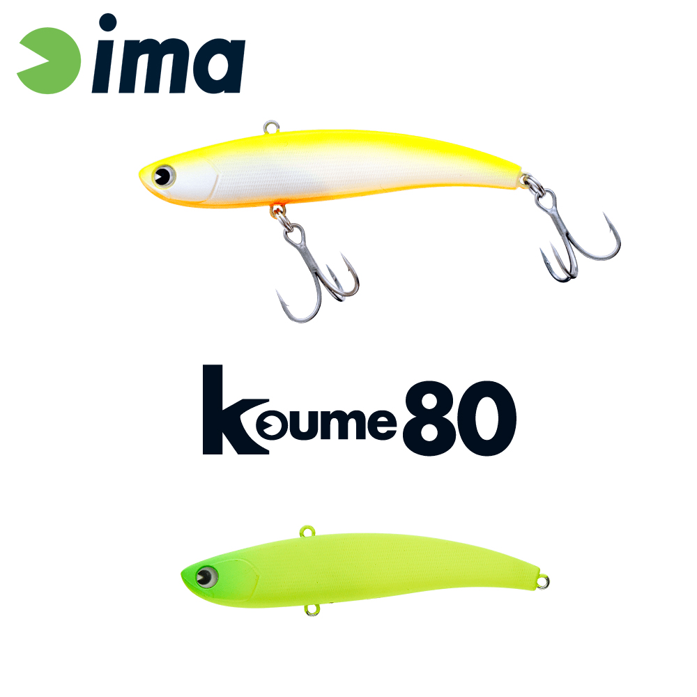ku80-103-48535 Vobler Ima Koume Vibration 8cm/15g, culoare Mat Chart - imagine 1