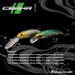 Vobler VOBLER MAJOR CRAFT CEANA JERKBAIT 110SPS SHALLOW 11cm 16gr #011 Oikawa - Image 2