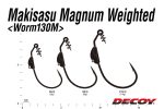 CARLIGE OFFSET DECOY WORM 130M MAKISAGU MAGNUM LESTAT NR.8/0 9gr - imagine 4
