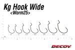 CARLIGE OFFSET DECOY WORM 25 KG WIDE NR.5/0 - imagine 4