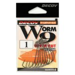 CARLIGE OFFSET DECOY WORM 9 UPPER CUT NR.2/0