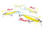 Vobler MEGABASS X-NANAHAN 75mm 7gr WAGIN OIKAWA - imagine 5