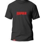 BLACK RED LOGO T-SHIRT S