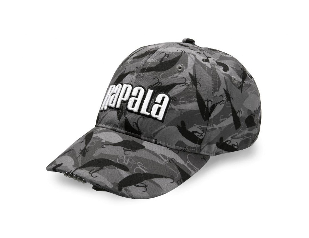 Rapala LureCamo sapca cu 5 leduri (camuflaj) Rapala LureCamo sapca cu 5 leduri (camuflaj)